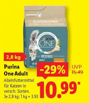 Lidl Purina One Adult Angebot