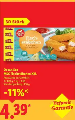 Lidl Ocean Sea MSC Fischstäbchen XXL Angebot