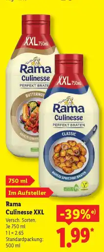 Lidl Rama Culinesse XXL Angebot