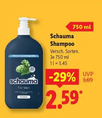 Lidl Schauma Shampoo Angebot