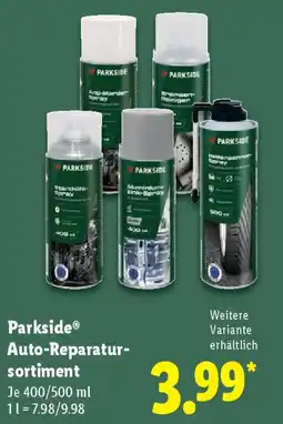 Lidl Parkside Auto-Reparatur- sortiment Angebot