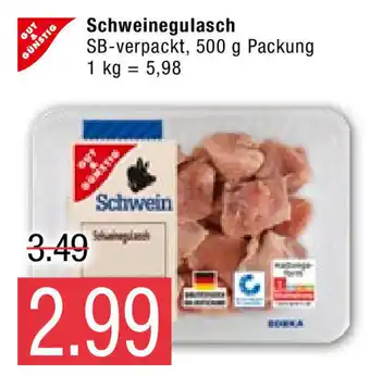 Marktkauf Schweinegulasch Angebot
