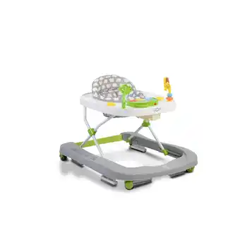 Netto Marken-Discount Moni Lauflernwagen Zoo 2 in 1, Spielcenter, Schwenkräder vorne, hohe Rückenlehne grau Angebot