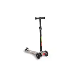 Netto Marken-Discount Byox Kinderroller Scooter Rapture aus Alu, Wassertransferdruck, PU Leuchträder in türkis Angebot