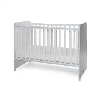 Netto Marken-Discount Lorelli Babybett Sweet Dream 124 x 68 x 95 cm Unterbettrahmen mit zwei Ebenen blau Angebot