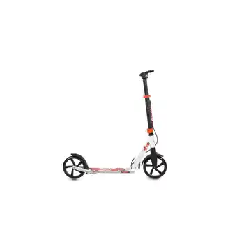 Netto Marken-Discount Byox Kinderroller Spooky klappbar, bis 100 kg, Bremse, Stoßdämpfer vorne, ABEC-7 in weiß Angebot