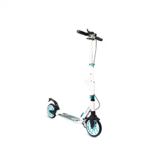 Netto Marken-Discount Byox Kinderroller Fiore klappbar Stoßdämpfer Flaschenhalter Bremse bis 100 kg blau Angebot