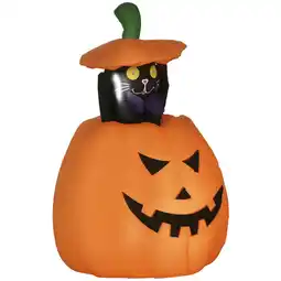 Netto Marken-Discount Outsunny Aufblasbare Halloween-Dekoration Polyester-Gewebe Angebot