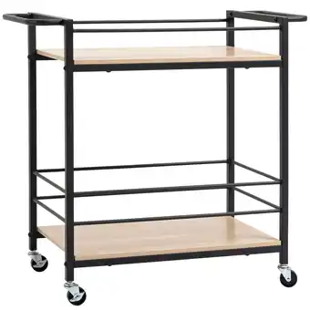 Netto Marken-Discount HOMCOM Küchenwagen Spanplatte, Stahl Angebot