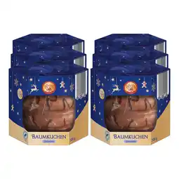 Netto Marken-Discount Santa Claus in Town Baumkuchen Vollmilch 300 g, 6er Pack Angebot