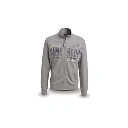 Netto Marken-Discount Camp David Sweatjacke - Gr. XXL grey Angebot