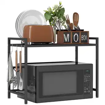 Netto Marken-Discount HOMCOM Mikrowellenregal Metall Angebot