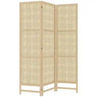 Netto Marken-Discount HOMCOM Paravent PP Rattan Angebot