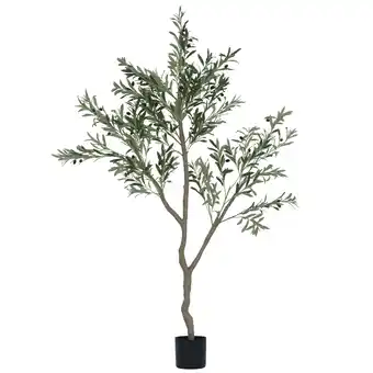 Netto Marken-Discount HOMCOM Künstlicher Olivenbaum Kunststoff, Kunstseide Angebot