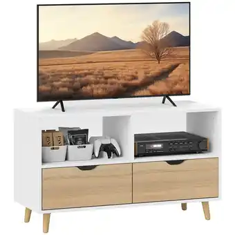 Netto Marken-Discount HOMCOM TV Schrank Spanplatte Angebot