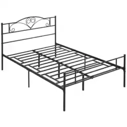 Netto Marken-Discount HOMCOM Bettgestell Stahl Angebot
