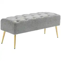 Netto Marken-Discount HOMCOM Polsterbank Polyester, Stahl Angebot