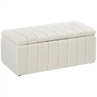 Netto Marken-Discount HOMCOM Sitztruhe Polyester, Eukalyptusholz Angebot