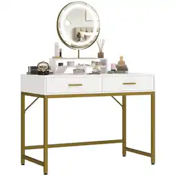 Netto Marken-Discount HOMCOM Schminktisch MDF, Stahl Angebot
