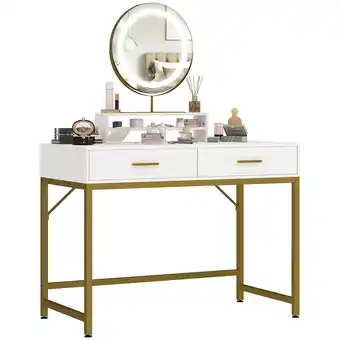 Netto Marken-Discount HOMCOM Schminktisch MDF, Stahl Angebot