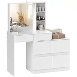 Netto Marken-Discount HOMCOM Schminktisch MDF, Acryl Angebot