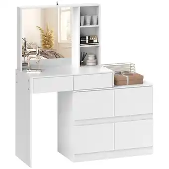Netto Marken-Discount HOMCOM Schminktisch MDF, Acryl Angebot