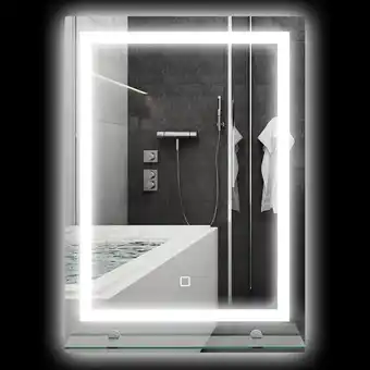 Netto Marken-Discount kleankin Badspiegel Aluminium, Hartglas Angebot