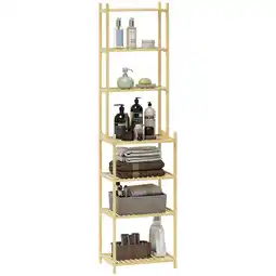 Netto Marken-Discount HOMCOM Badezimmerregal Bambus Angebot