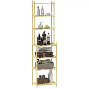 Netto Marken-Discount HOMCOM Badezimmerregal Bambus Angebot