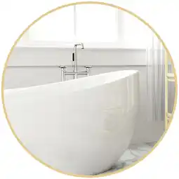 Netto Marken-Discount HOMCOM Badspiegel Metall, Glas Angebot