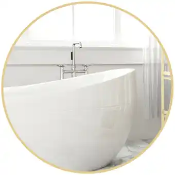 Netto Marken-Discount HOMCOM Badspiegel Metall, Glas Angebot