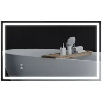 Netto Marken-Discount HOMCOM Badspiegel Glas, Metall Angebot