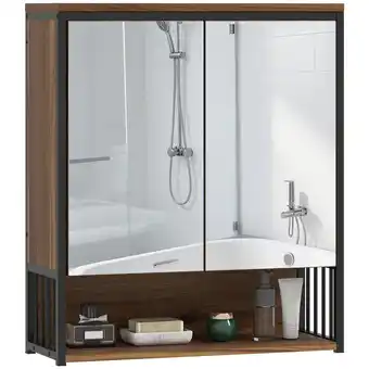 Netto Marken-Discount HOMCOM Spiegelschrank MDF, Spanplatte Angebot
