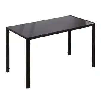 Netto Marken-Discount HOMCOM Esstisch Metall, gehärtetes Glas Angebot