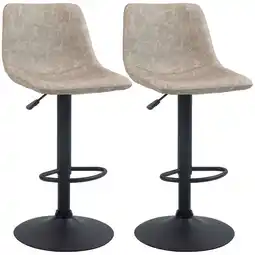 Netto Marken-Discount HOMCOM Barhocker Kunstleder, Schaumstoff Angebot