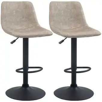 Netto Marken-Discount HOMCOM Barhocker Kunstleder, Schaumstoff Angebot