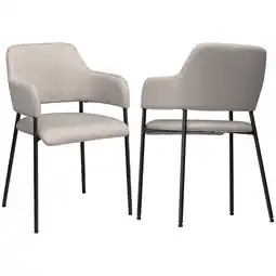 Netto Marken-Discount HOMCOM Esszimmerstühle Polyester, Stahl Angebot
