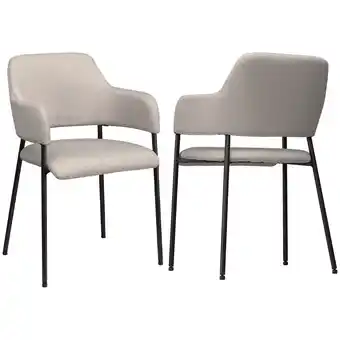 Netto Marken-Discount HOMCOM Esszimmerstühle Polyester, Stahl Angebot