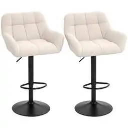 Netto Marken-Discount HOMCOM Barhocker Kunstleder, Polyester Angebot