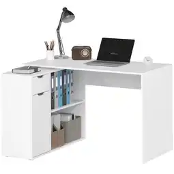 Netto Marken-Discount HOMCOM Eckschreibtisch Spanplatte Angebot