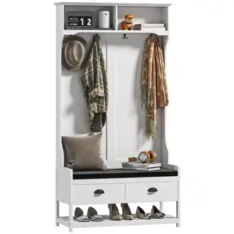 Netto Marken-Discount HOMCOM Garderobenständer MDF, Schaumstoff Angebot