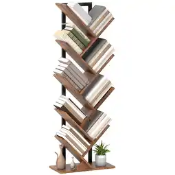 Netto Marken-Discount HOMCOM Bücherregal Spanplatte, Stahl Angebot
