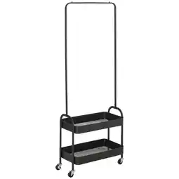 Netto Marken-Discount HOMCOM Kleiderständer Stahl, Kunststoff Angebot