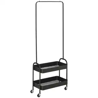 Netto Marken-Discount HOMCOM Kleiderständer Stahl, Kunststoff Angebot