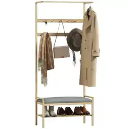Netto Marken-Discount HOMCOM Garderobe Bambus Angebot