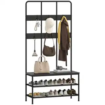 Netto Marken-Discount HOMCOM Garderobenständer Metall, Spanplatte Angebot