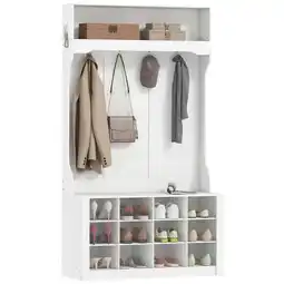 Netto Marken-Discount HOMCOM Garderobenständer MDF, Spanplatte Angebot