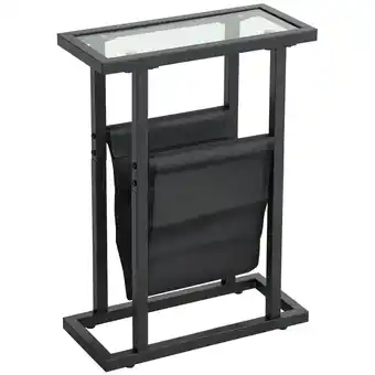 Netto Marken-Discount HOMCOM Couchtisch Metall, Hartglas Angebot
