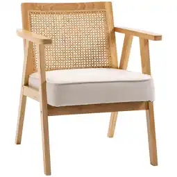 Netto Marken-Discount HOMCOM Sessel Polyester, Kautschukholz Angebot