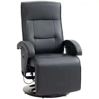 Netto Marken-Discount HOMCOM Relaxsessel Kunstleder Angebot